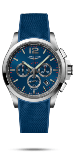 Longines Conquest V.H.P. L3.727.4.96.9 Blue 44.00 mm Quartz