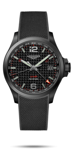 Longines Conquest V.H.P. L3.728.2.66.9 Black 43.00 mm Quartz