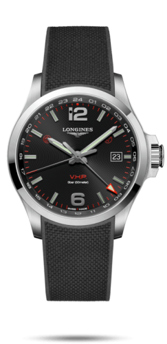 Longines Conquest V.H.P. L3.728.4.56.9 Black 43.00 mm Quartz