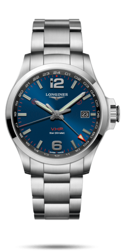 Longines Conquest V.H.P. L3.728.4.96.6 Blue 43.00 mm Quartz