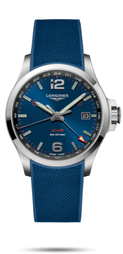 Longines Conquest V.H.P. L3.728.4.96.9 Blue 43.00 mm Quartz