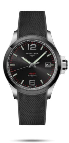 Longines Conquest V.H.P. L3.729.4.56.9 Black 43.00 mm Quartz