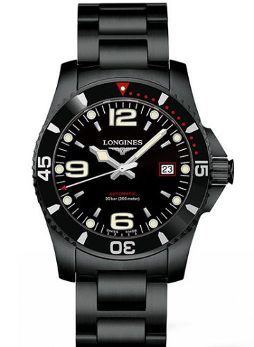 Longines HydroConquest L3.742.2.56.6 Black 41.00 mm Automatic