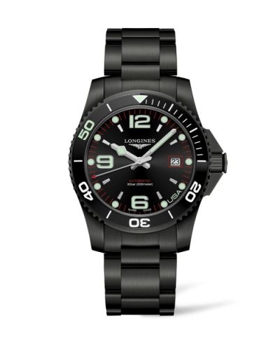 Longines HydroConquest L3.742.2.58.6 Black 41.00 mm Automatic