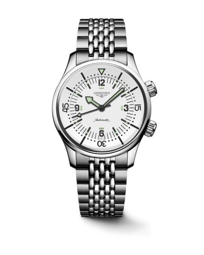 Longines Legend Diver L3.764.4.16.6 White 39.00 mm Automatic