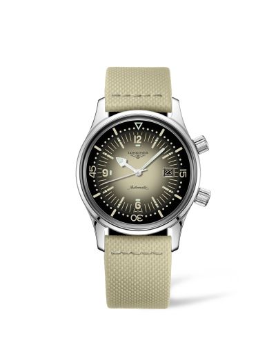 Longines Legend Diver L3.774.4.30.2 Beige 42.00 mm Automatic