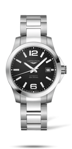Longines Conquest L3.776.4.58.6 Black 39.00 mm Automatic