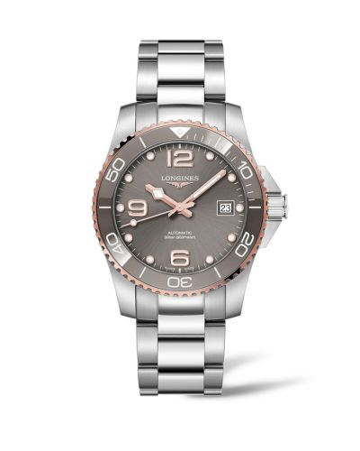 Longines HydroConquest L3.780.3.78.6 Grey 39.00 mm Automatic
