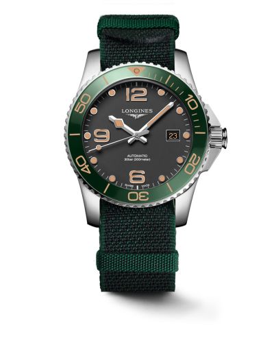 Longines HydroConquest L3.781.4.05.2 Black 41.00 mm Automatic