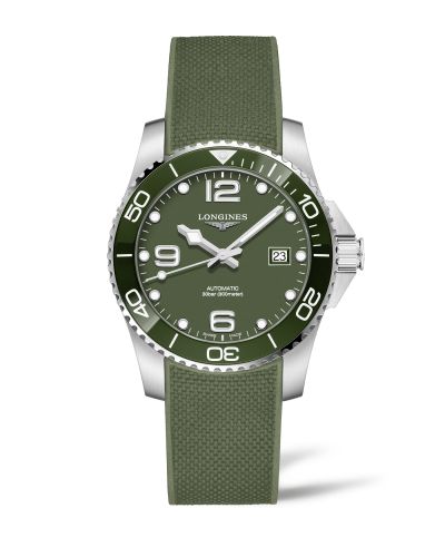 Longines HydroConquest L3.781.4.06.9 Green 41.00 mm Automatic