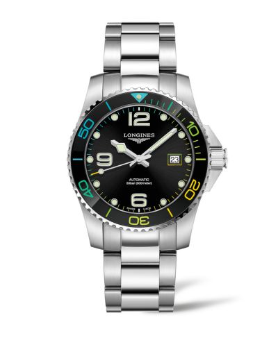 Longines HydroConquest L3.781.4.59.6 Black 41.00 mm Automatic