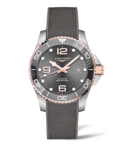 Longines HydroConquest L3.782.3.78.9 Grey 43.00 mm Automatic