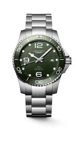 Longines HydroConquest L3.785.4.06.6 Green 41.00 mm Automatic
