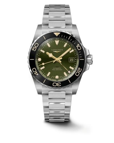 Longines HydroConquest L3.790.4.06.6 Green 41.00 mm Automatic
