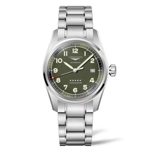 Longines Spirit L3.810.4.03.6 Green 40.00 mm Automatic