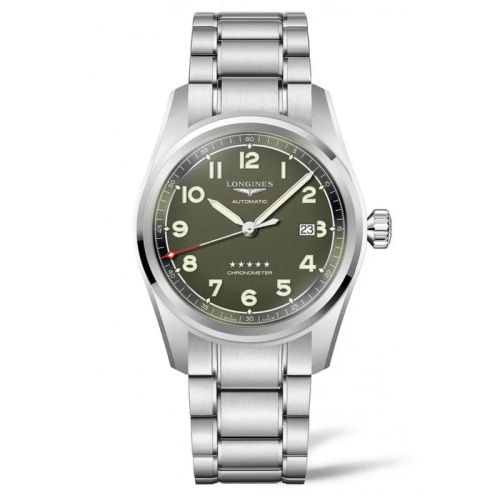 Longines Spirit L3.811.4.03.6 Green 42.00 mm Automatic