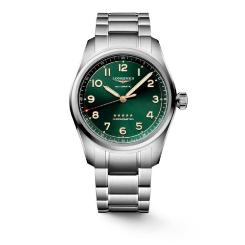 Longines Spirit L3.811.4.09.6 Green 42.00 mm Automatic