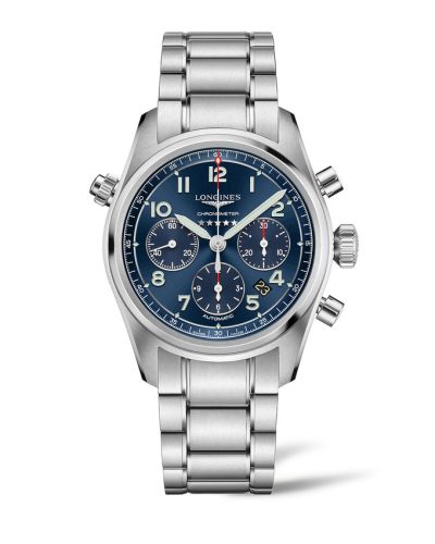 Longines Spirit L3.820.4.93.6 Blue 42.00 mm Automatic