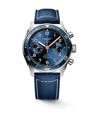 Longines Spirit L3.821.4.93.2 Blue 42.00 mm Automatic