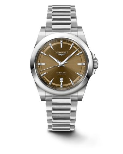 Longines Conquest L3.830.4.62.6 Brown 41.00 mm Automatic