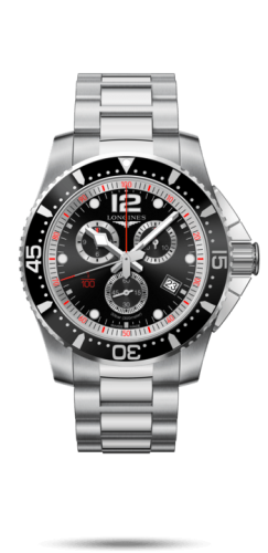 Longines HydroConquest L3.843.4.56.6 Black 47.50 mm Quartz