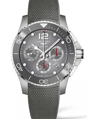 Longines HydroConquest L3.883.4.76.9 Grey 43.00 mm Automatic