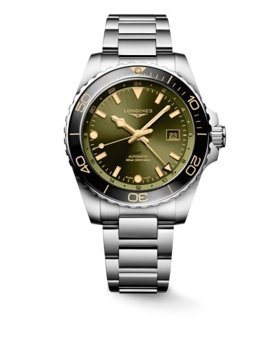 Longines HydroConquest L3.890.4.06.6 Green 43.00 mm Automatic