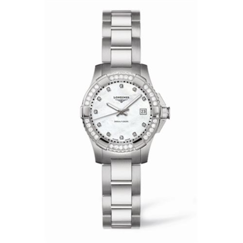 Longines HydroConquest L3.147.0.87.6 White 25.00 mm Quartz