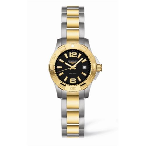 Longines HydroConquest L3.147.3.56.7 Black 25.00 mm Quartz