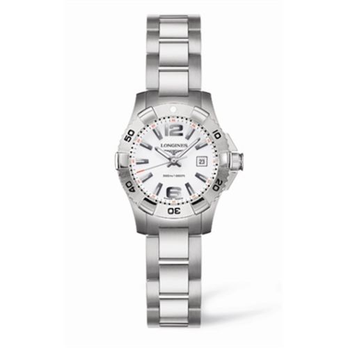 Longines HydroConquest L3.147.4.16.6 White 25.00 mm Quartz