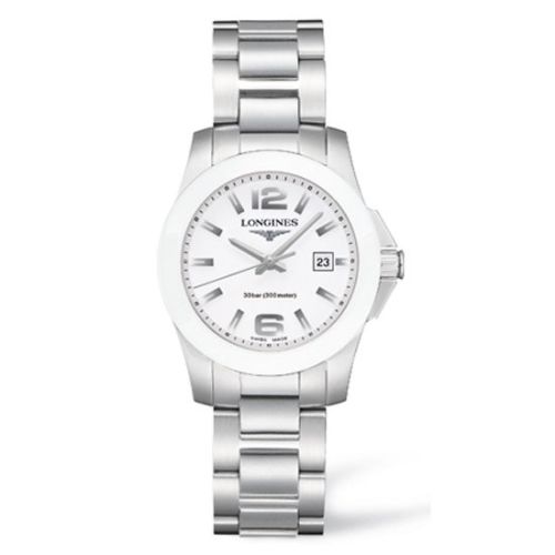 Longines Conquest L3.257.4.16.6 White 29.50 mm Quartz