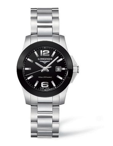 Longines Conquest L3.257.4.56.6 Black 29.50 mm Quartz