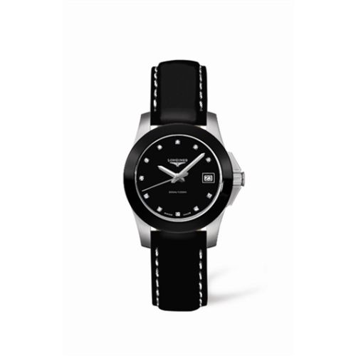 Longines Conquest L3.257.4.57.2 Black 29.50 mm Quartz