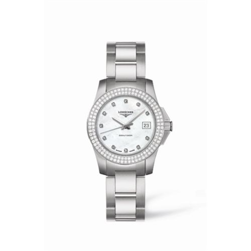 Longines Conquest L3.258.0.87.6 White 30.00 mm Quartz