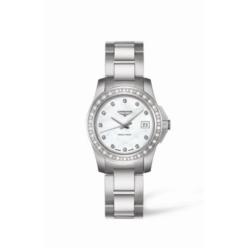 Longines Conquest L3.258.0.88.6 White 30.00 mm Quartz