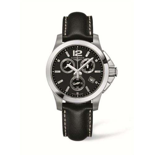 Longines Conquest L3.279.4.56.3 Black 35.00 mm Quartz