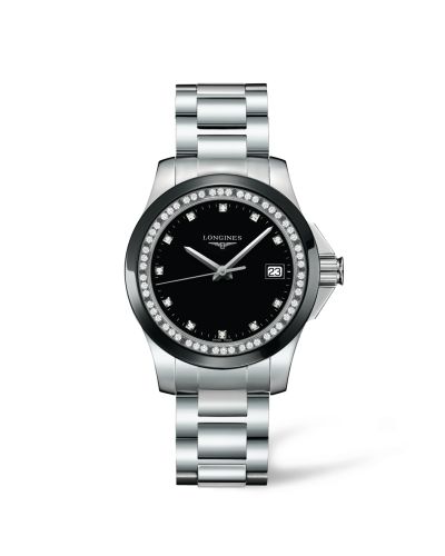 Longines Conquest L3.281.0.57.6 Black 35.00 mm Quartz