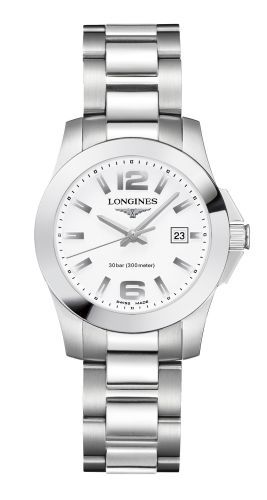 Longines Conquest L3.376.4.16.6 White 29.50 mm Quartz