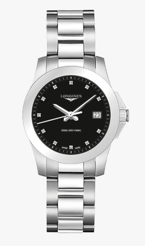 Longines Conquest L3.377.4.57.6 Black 36.00 mm Quartz