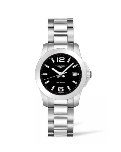 Longines Conquest L3.377.4.58.6 Black 34.00 mm Quartz