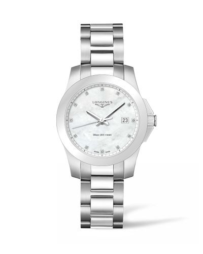 Longines Conquest L3.378.4.87.6 White 36.00 mm Quartz