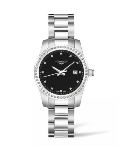 Longines Conquest L3.401.0.57.6 Black 36.00 mm Quartz