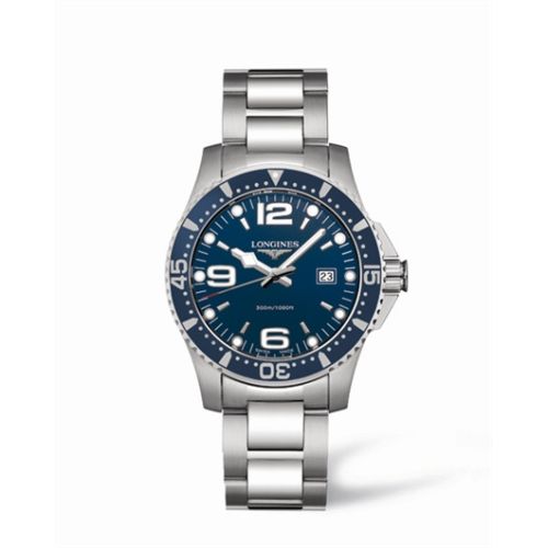Longines HydroConquest L3.640.4.96.6 Blue 39.00 mm Quartz