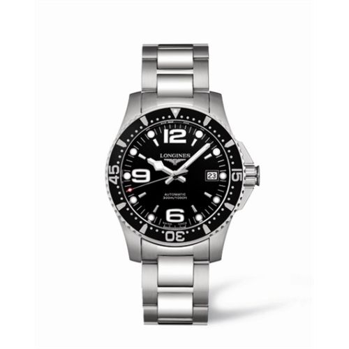 Longines HydroConquest L3.641.4.56.6 Black 39.00 mm Automatic
