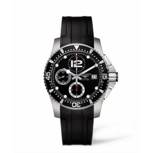 Longines HydroConquest L3.644.4.56.2 Black 41.00 mm Automatic