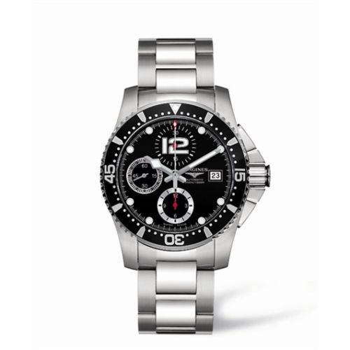 Longines HydroConquest L3.644.4.56.6 Black 41.00 mm Automatic