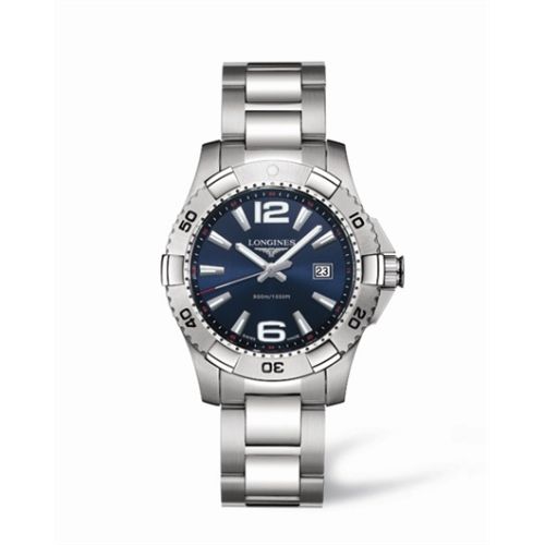 Longines HydroConquest L3.647.4.96.6 Blue 39.00 mm Quartz