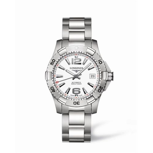 Longines HydroConquest L3.648.4.16.6 White 39.00 mm Automatic