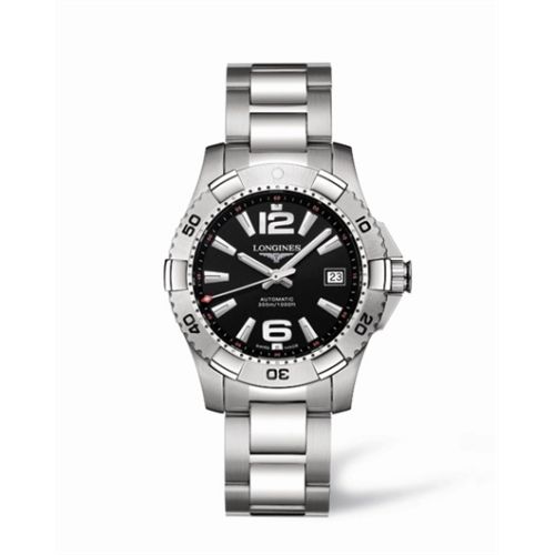Longines HydroConquest L3.648.4.56.6 Black 39.00 mm Automatic