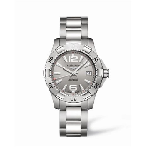 Longines HydroConquest L3.648.4.76.6 Silver 39.00 mm Automatic